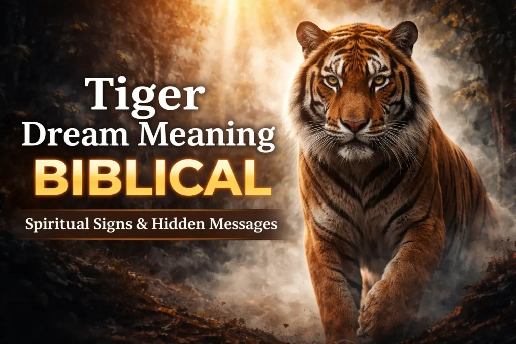 Tiger Dream Meaning Biblical
