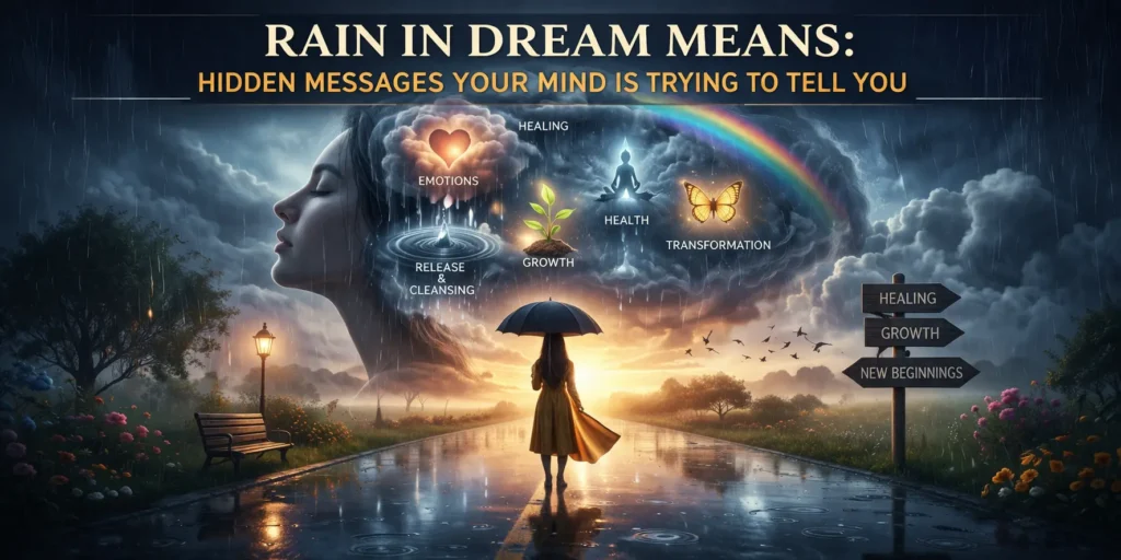 Rain In Dream Means