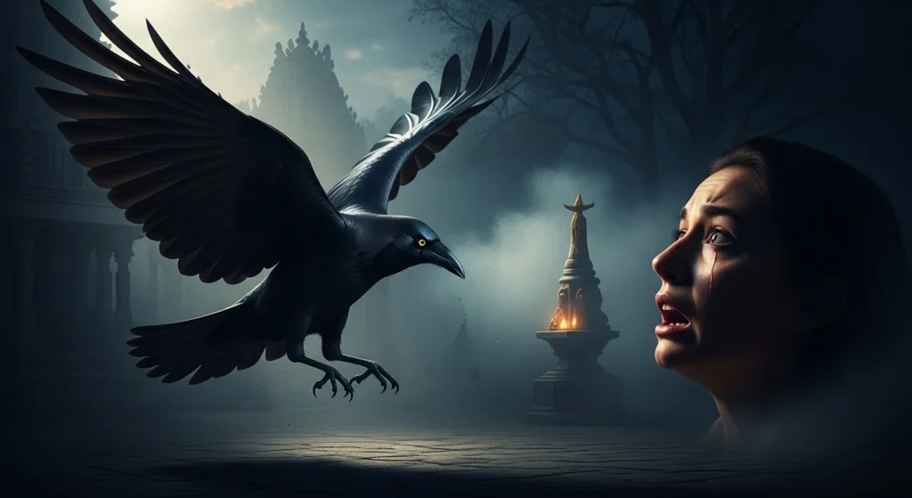 Crow Attacking You in Dream Meaning Hinduism