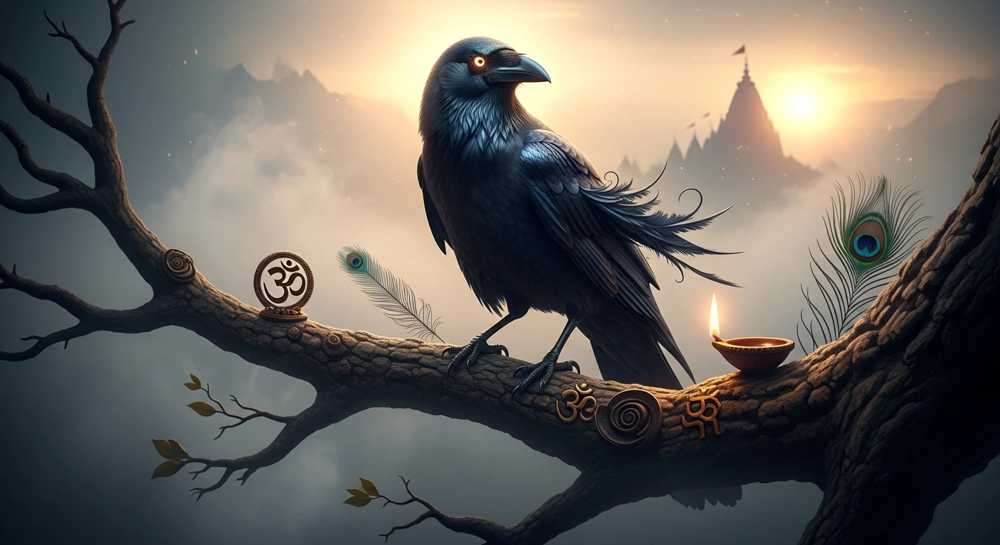 Crow Dream Meaning Hinduism