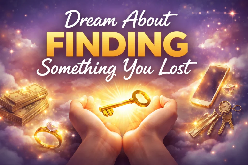 Dream About Finding Something You Lost