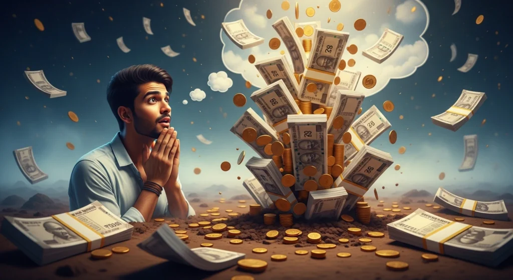 Finding Money and Feeling Happy