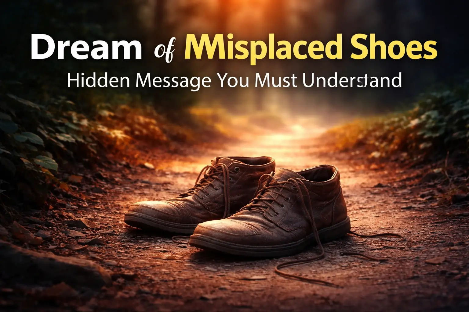 Dream of Misplaced Shoes Meaning | Spiritual Meaning of Losing Shoes
