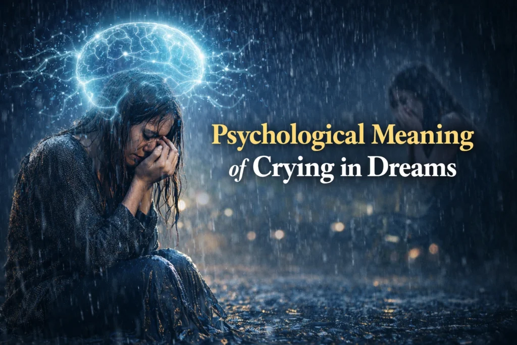 dream meaning of crying psychological