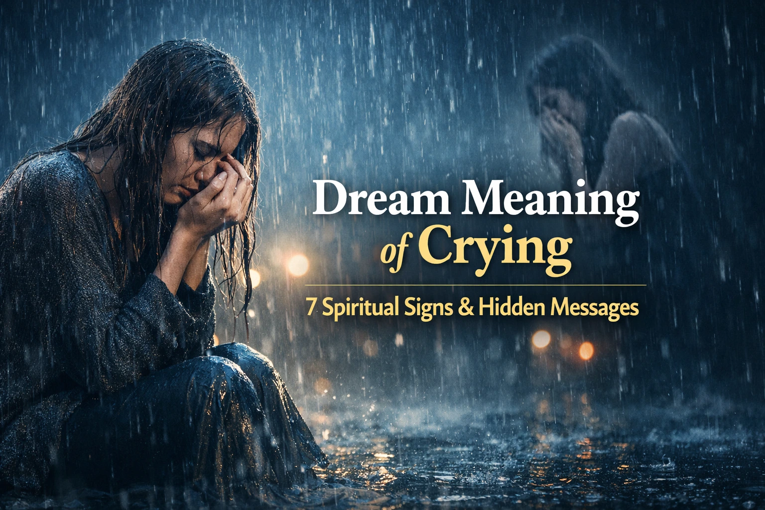Dream Meaning of Crying: 7 Powerful Spiritual Signs & Hidden Messages