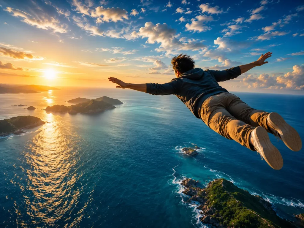 Flying Over Water