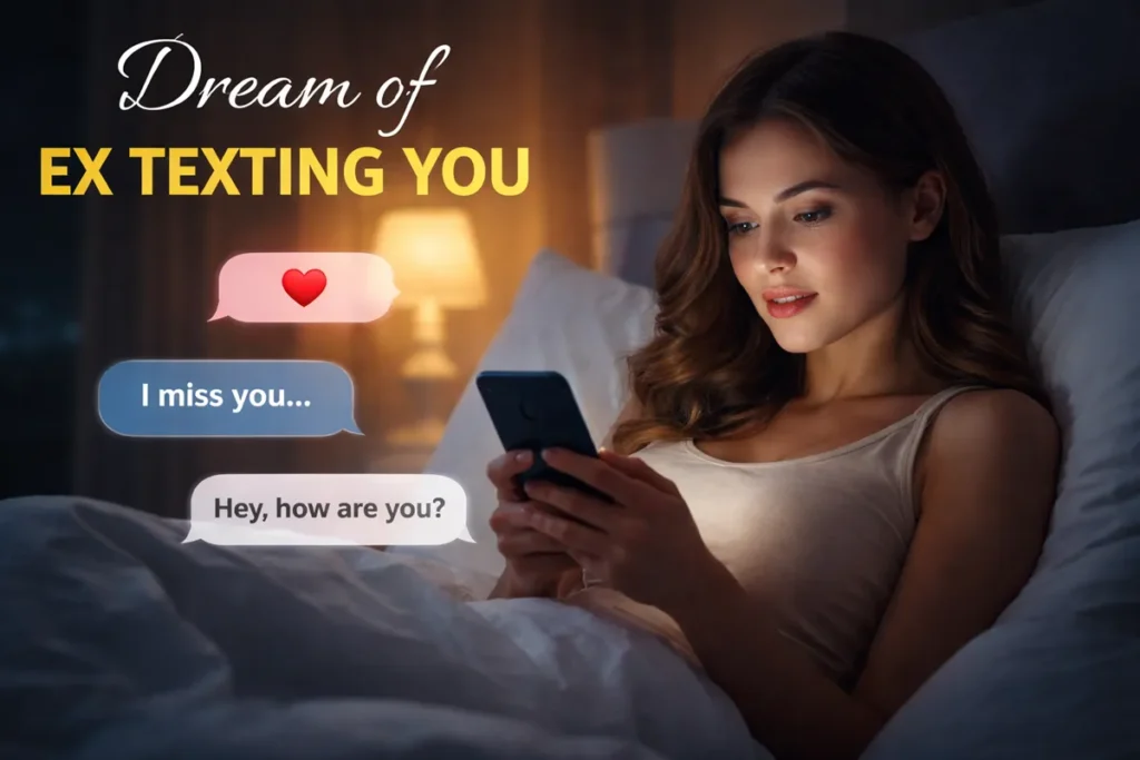 Your Ex Texting You Dream Meaning